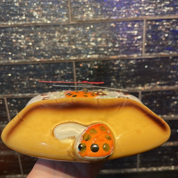 Merry Mushroom's Sears 1970's Wall clock matches canisters retro vintage groovy - Picture 5 of 11